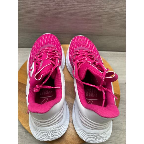 Under Armour Curry Flow 9 Team Basketball Shoes Pink 3025631 Men 12.5. Women 14 main image 4